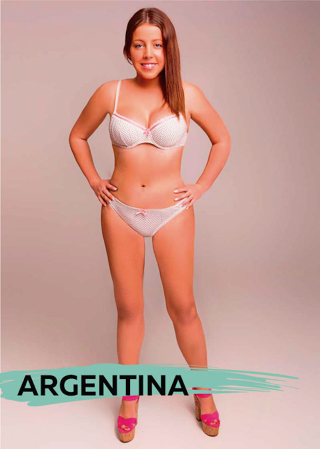 Illustration for article titled Una mujer y 18 retoques de Photoshop: asĂ se percibe la belleza en cada paĂs